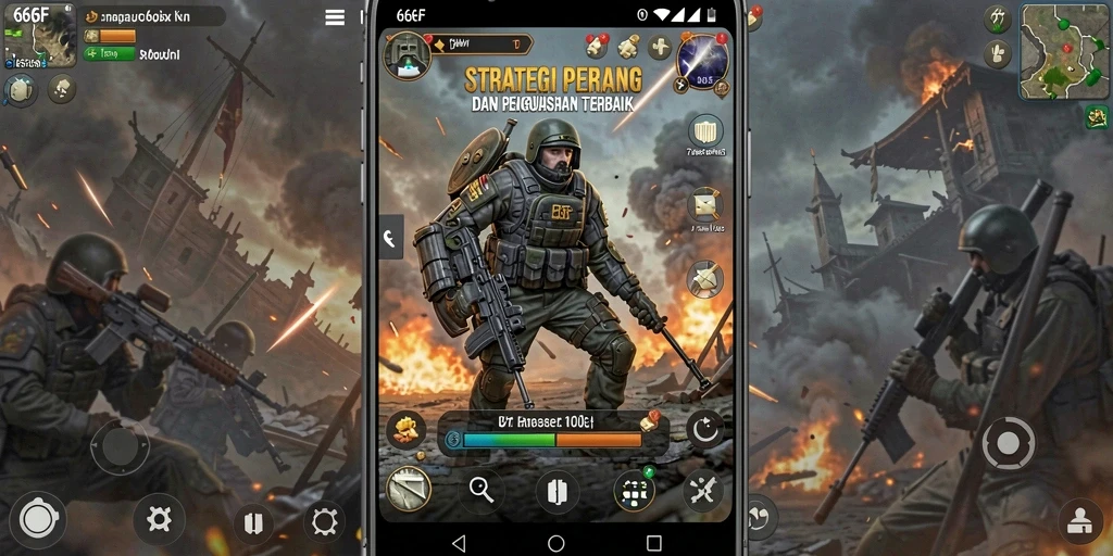 Tampilan gameplay <strong>666F</strong> yang intens dan strategi mendebarkan.