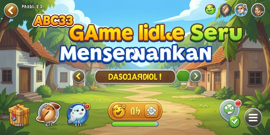 Tampilan gameplay <strong>ABC33</strong> yang adiktif dan penuh warna.