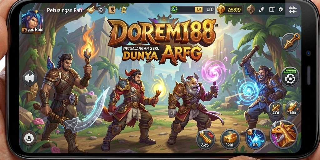 Gameplay seru dan grafis menawan DOREMI88.