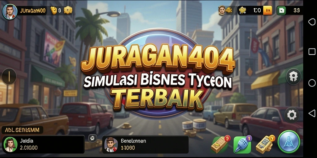 Tangkapan layar menampilkan proses pengelolaan bisnis di JURAGAN404.