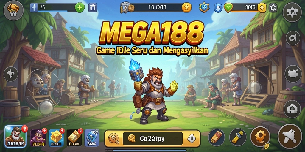 Tampilan menarik dari gameplay MEGA188 yang memukau.