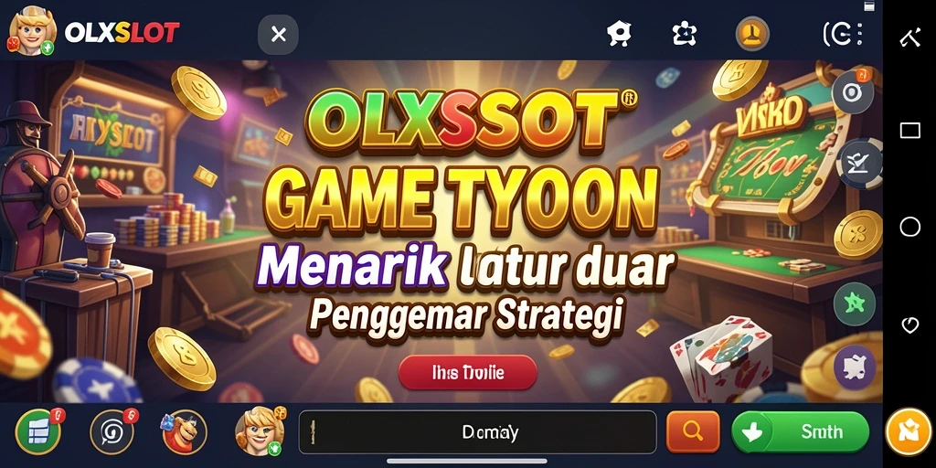 Tampilan gameplay OLXSLOT yang penuh strategi dan tantangan.