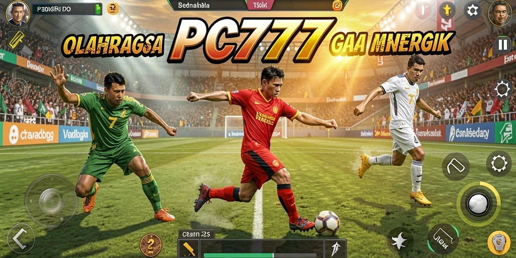 Tampilan gameplay PC777 yang menakjubkan dan penuh aksi olahraga.