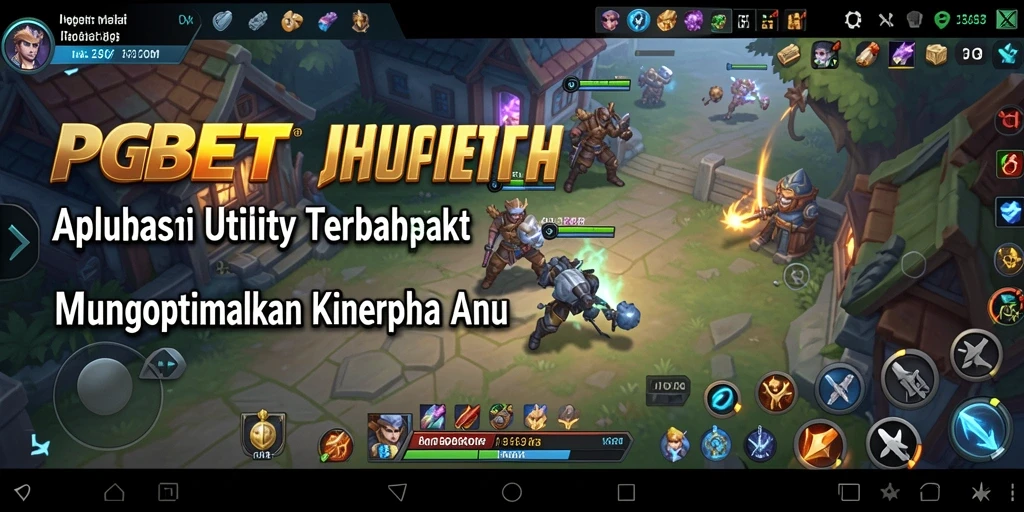 Tampilan antarmuka pengguna PGBET yang sederhana dan efektif.