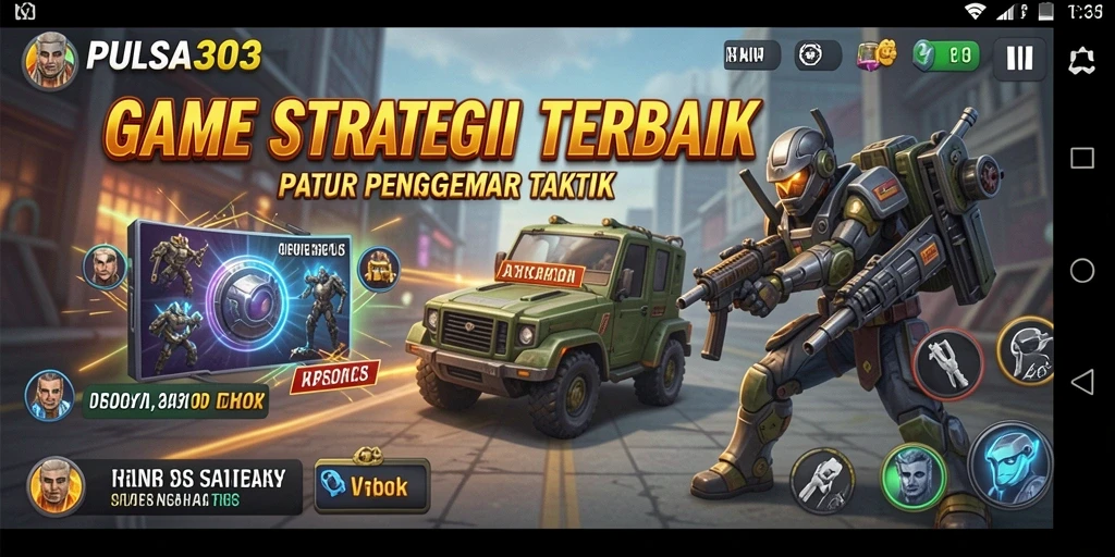 Tampilan menarik dalam gameplay PULSA303 yang penuh strategi.