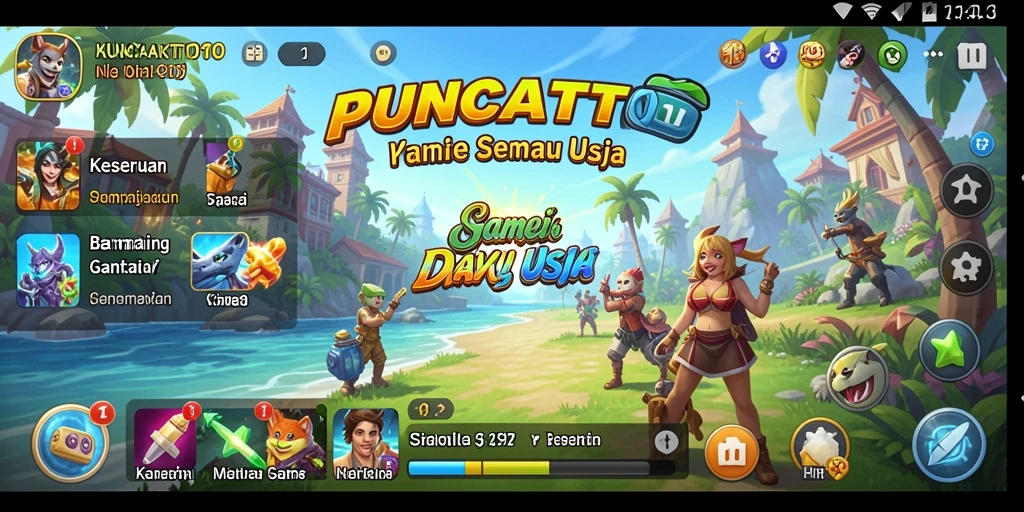 Tampilan gameplay <strong>PUNCAKTOTO</strong> yang memukau dan interaktif.
